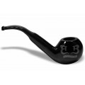 Cachimbo Montana Curvo (Aceita Filtro 9mm) Piteira Resina - EV RES PRE